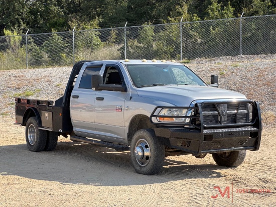 2011 RAM 3500 HEAVY DUTY FLATBED TRUCK