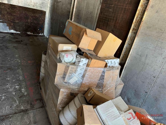 PALLETS OF VARIOUS TRUCK & EQUIPMENT FILTERS