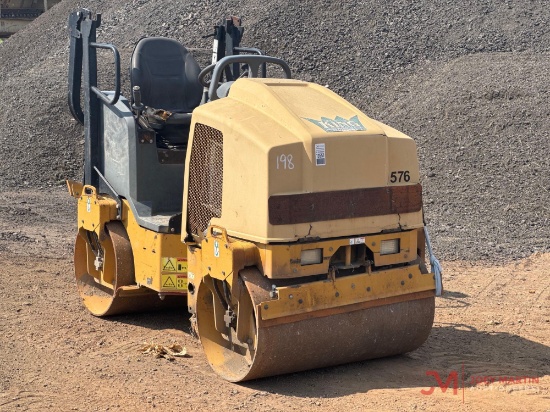 CAT CB14B DOUBLE DRUM ROLLER