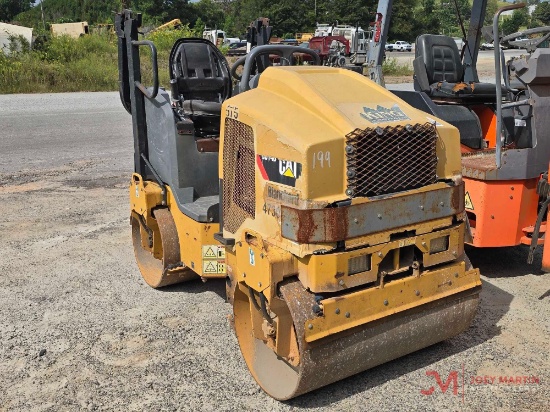 CAT CB14B DOUBLE DRUM ROLLER