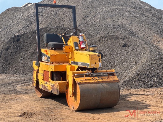 2002 LEEBOY 400 DOUBLE DRUM ROLLER