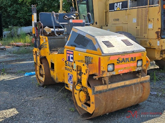 2012 SAKAI320-1 DOUBLE DRUM ROLLER