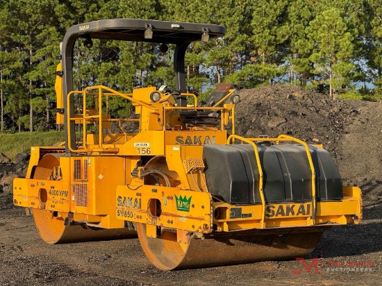 SAKAI SW850 SERIES II DOUBLE DRUM ROLLER
