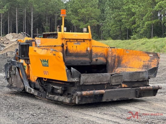 2018 LEEBOY 8500D TRACKED ASPHALT PAVER