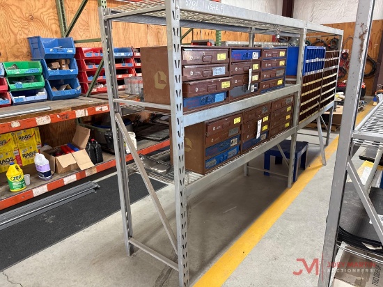 (2) SECTIONS OF WAREHOUSE RACKING W/ (5) SHELVES | Industrial Machinery ...