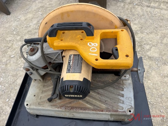 DEWALT ELECTRIC CHOP SAW