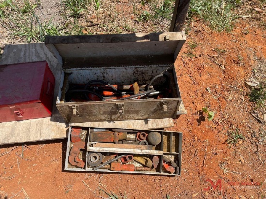 Hydraulic Port-A-Power With Attachments & Box