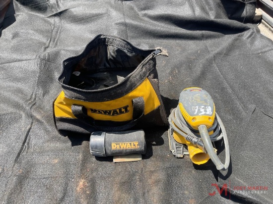Dewalt Electric Orbit Sander With Filter & Bag