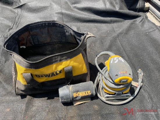 Dewalt Electric Orbit Sander With Filter & Bag