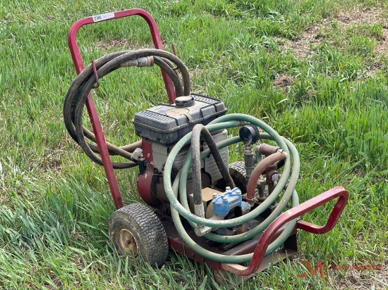 Industrial Plus 133452 Water Pump W/ Brigss & Stratton Gas Engine