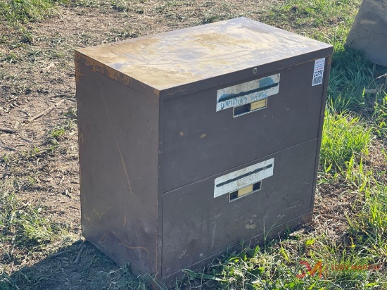 Cabinet With Welding Rods And Supplies