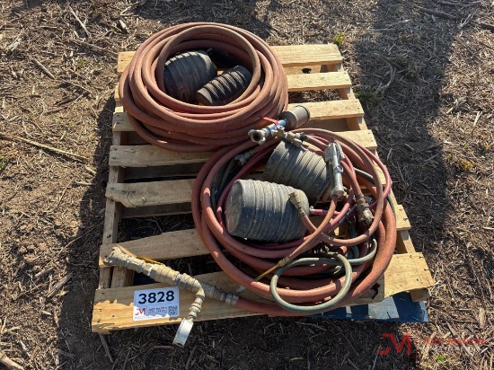 Contents Of Pallet: Pneumatic Pipe Plugs With Hoses