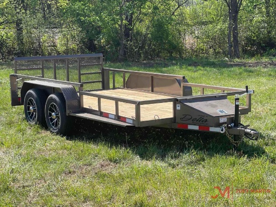 2026 Delta 14 T/A Utility Trailer