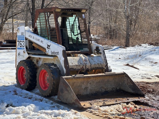 1999 Bobcat 763 Skid Steer Loader