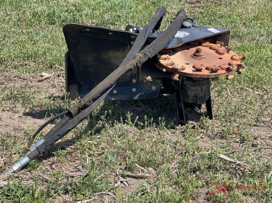 Blue Diamond Stump Grinder Skid Steer Attachment