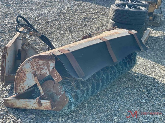 Sweepsterhydraulic Angle Broom Skid Steer Attachment