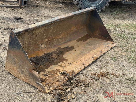 John Deere 84" Smooth Bucket Skid Steer Attachment