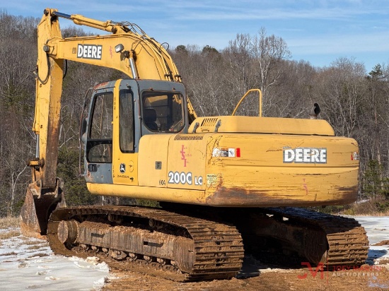 2002 John Deere 200c Lc Hydraulic Excavator
