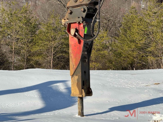 2014 Atlas Copco Rx 46 Hydraulic Hammer / Breaker Excavator Attachment
