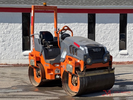 2010 HAMM HD12 VV DOUBLE DRUM ROLLER