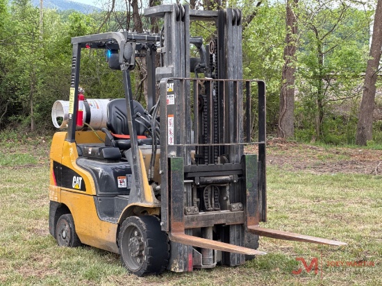 2021 CAT 2C6000 STRAIGHT MAST FORKLIFT