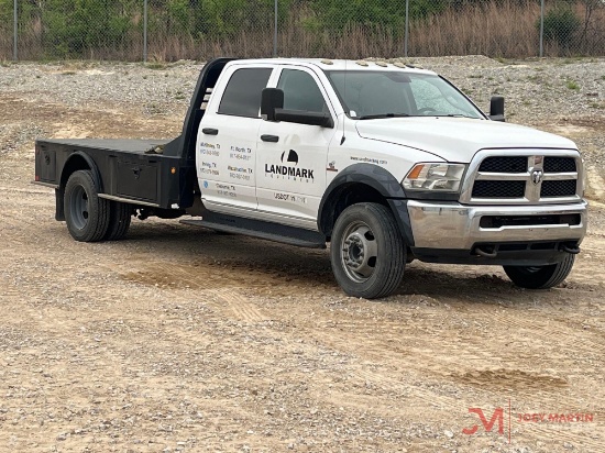 2014 RAM 5500 HEAVY DUTY FLAT BED TRUCK