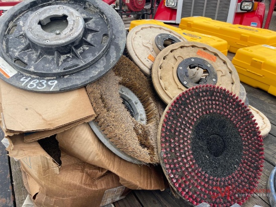 Box Of Floor Machine Scrubbing Pads