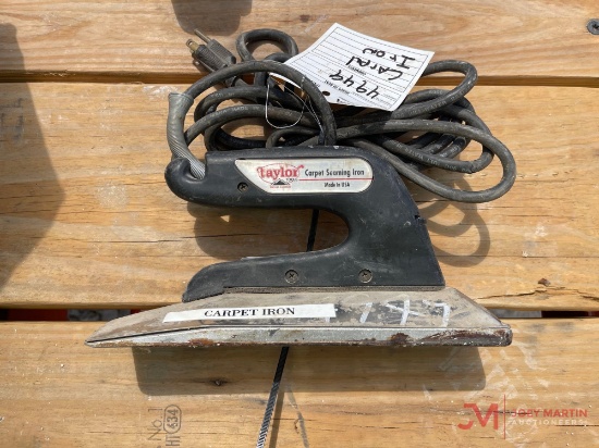 Carpet Seaming Iron