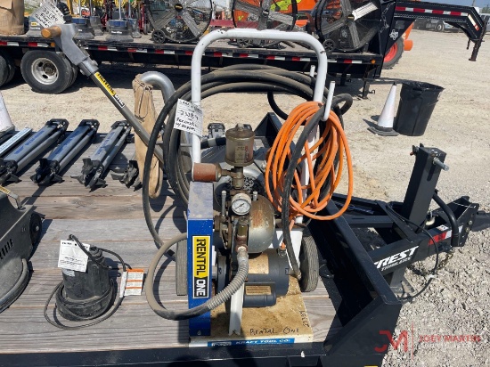 Kraft Tool Co. Texture Sprayer With Compressor