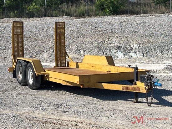 2013 Felling 80"X16' T/A Equipment Trailer