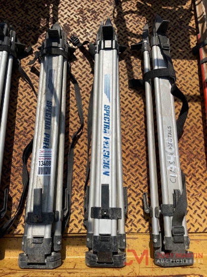 3 Survey Tripods