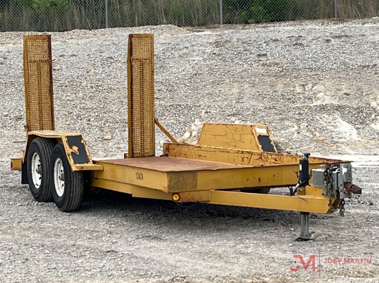 2015 Felling 80" X 16' T/A Equipment Trailer