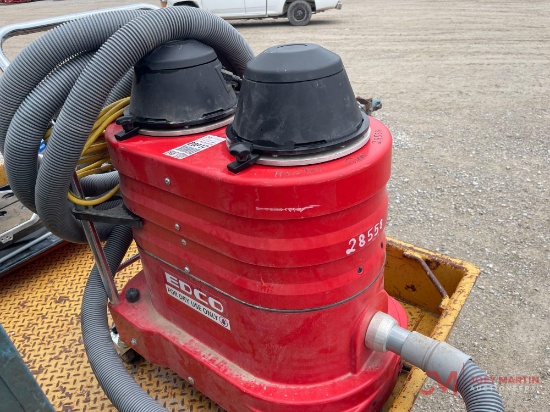 Edco Vortex-200 Dual Motor Industrial Vacuum