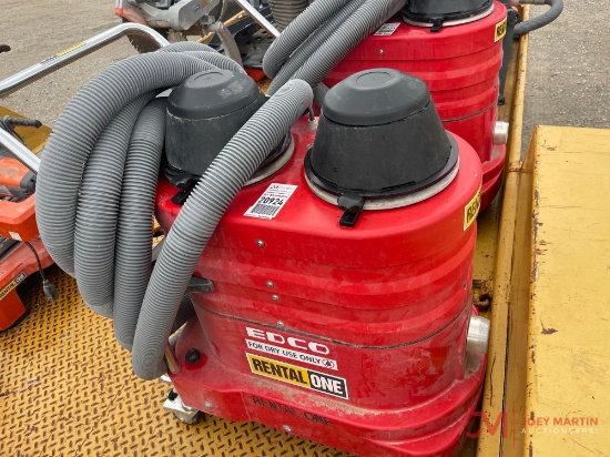 Edco Vortex-200 Dual Motor Industrial Vacuum