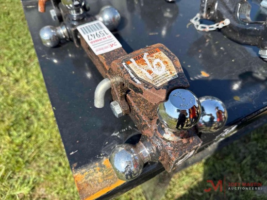 (1) TRI-BALL / PINTLE RECEIVER HITCH