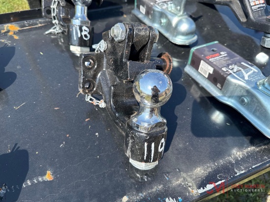 (1) BOLT ON PINTLE HITCH W/ 2-5/16 BALL