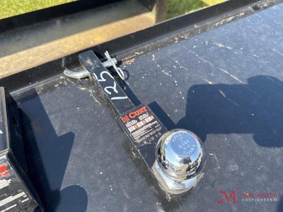 (1) CURT 1 HITCH W/ 2" BALL & PIN