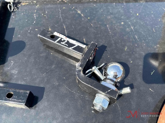 (1) CURT 1 HITCH W/ 2" BALL & PIN