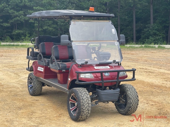 EVOLUTION ELECTRIC 6 SEATER GOLF CART