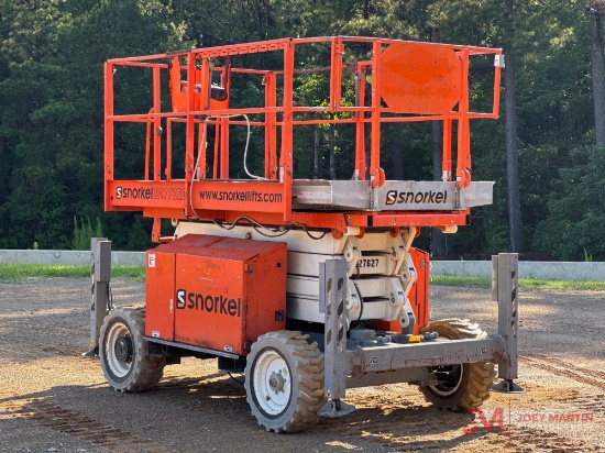 2019 Snorkel S2770rt Rough Terrain Scissor Lift