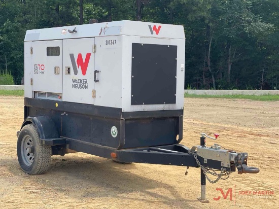 2022 WACKER NEUSONG70 TOWABLE GENERATOR