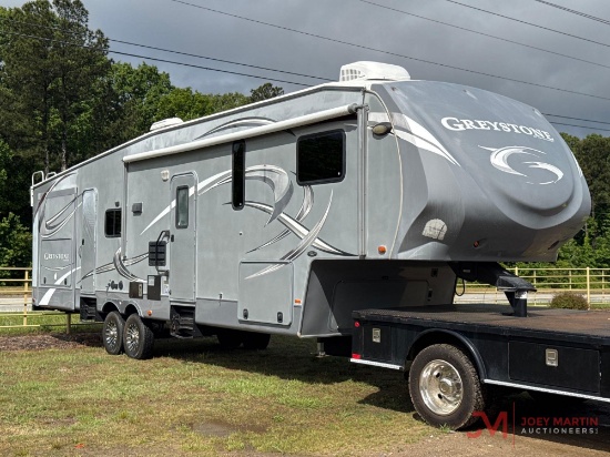 2013 HEARTLAND GRAYSTONE 34QB FIFTH WHEEL CAMPER