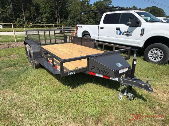 2026 Delta 14 T/A Utility Trailer