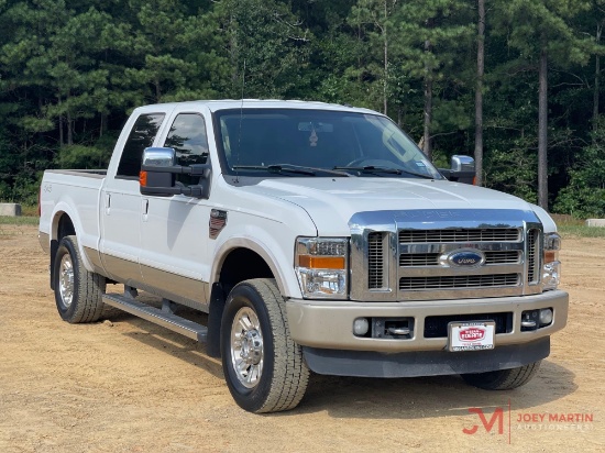 2010 FORD F250 SUPER DUTY KING RANCH PICKUP TRUCK