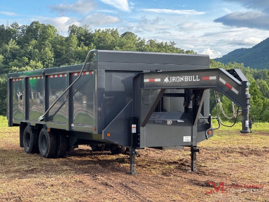 2025 IRON BULL GOOSENECK DUMP TRAILER