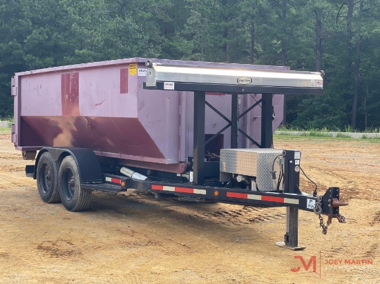 2011 Nedland Industries Hydraulic Roll Off Dumpster Trailer