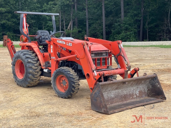 KUBOTA L35 LOADER BACKHOE