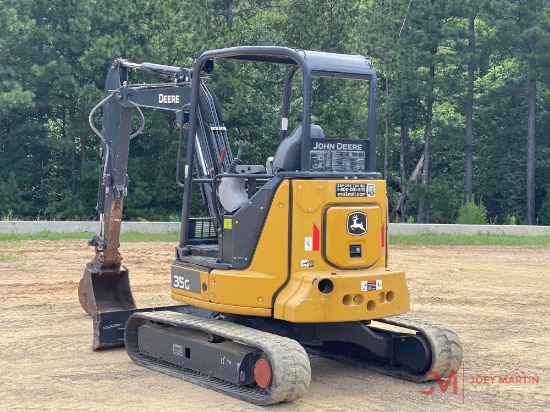 2022 John Deere 35g Mini Excavator