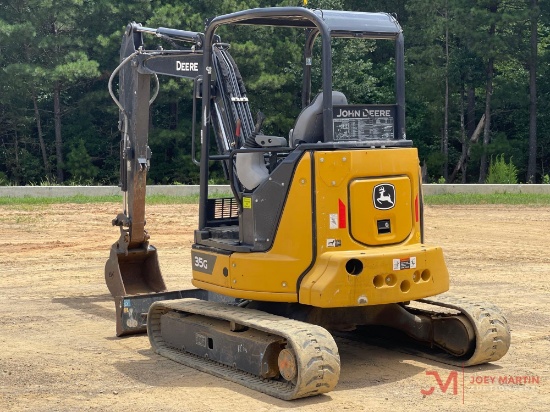 2022 John Deere 35g Mini Excavator