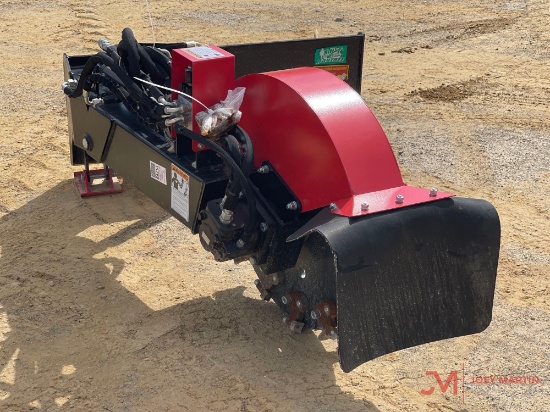 UNUSED RAYTREE 29" STUMP GRINDER SKID STEER ATTACHMENT